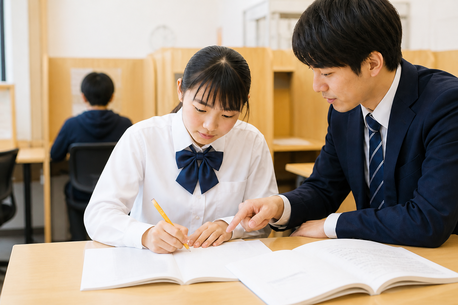 灯台個別塾の雰囲気を伝えるビジュアル
