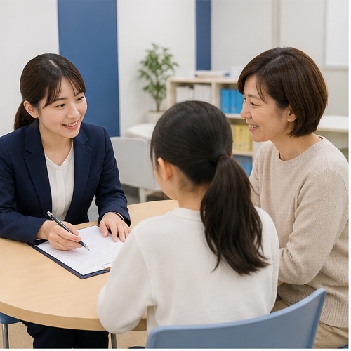 灯台個別塾の保護者面談